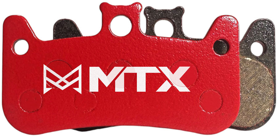 MTX Red Label RACE Disc Brake Pads - Ceramic/Kevlar Compound Formula Cura 4 4-Piston Single Set