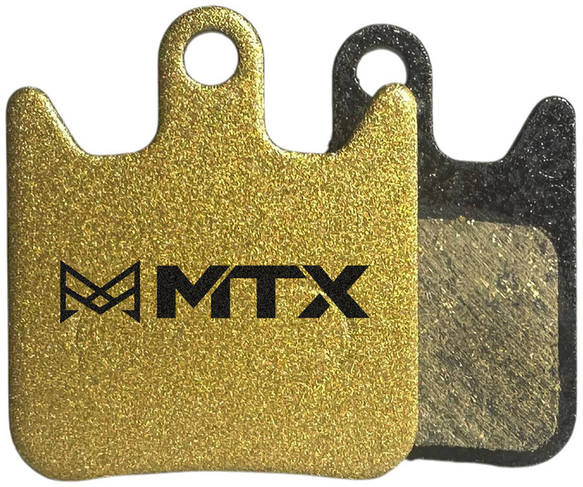 MTX Gold Label HD Disc Brake Pads - Ceramic/Kevlar Compound Hope X2 Variants 2-Piston Single Set