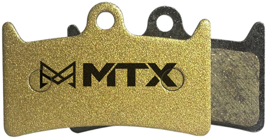 MTX Gold Label HD Disc Brake Pads - Ceramic/Kevlar Compound Hope Tech 3 and Tech 4 V4 4-Piston Single Set