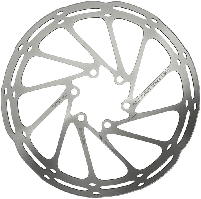 SRAM CenterLine Disc Brake Rotor - 200mm 6-Bolt 2.0mm