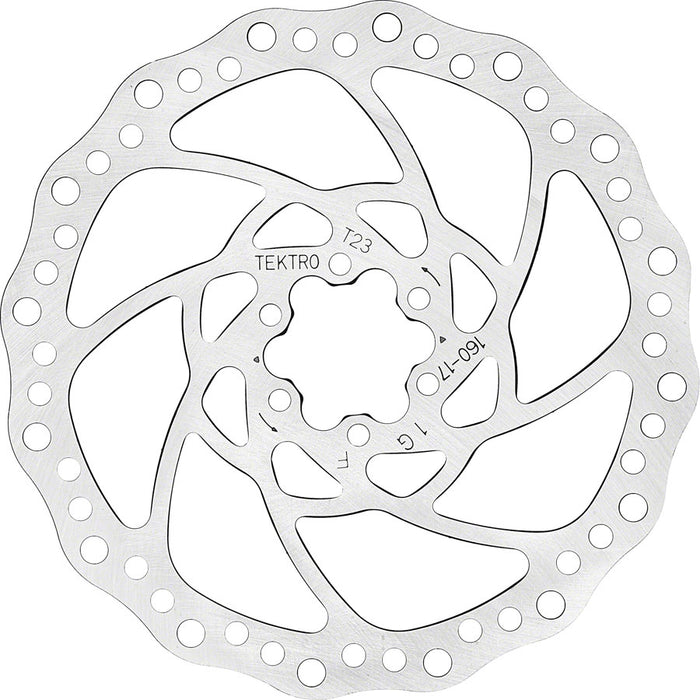 Tektro TR-17 2.3mm 6-Bolt Disc Brake Rotor Bicycle Brake Rotors