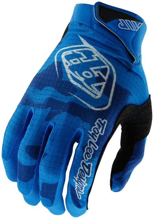 Troy Lee Designs Air Glove   Blotted Bright Blue 2X-Large