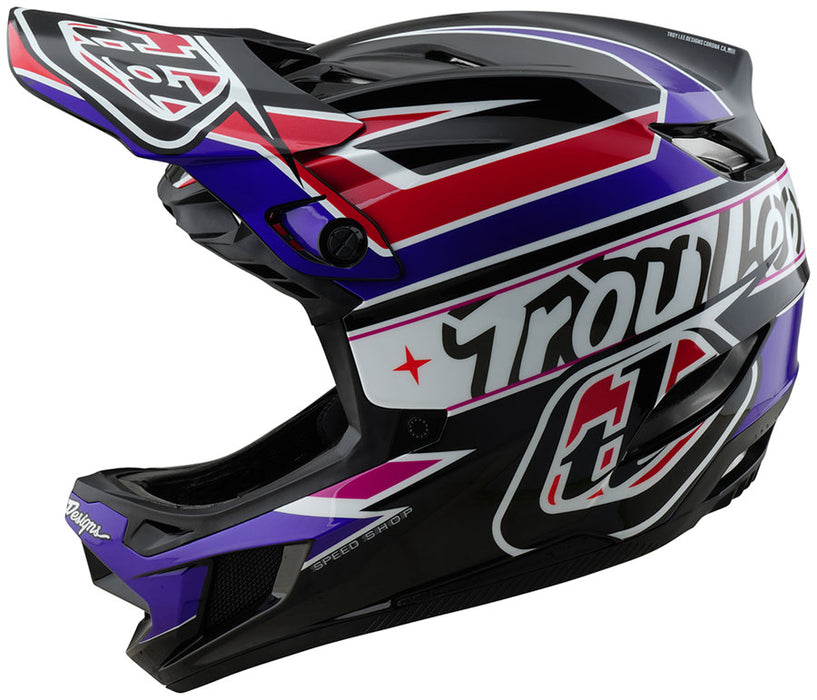 Troy Lee Designs D4 Polyacrylite Bicycle Helmets