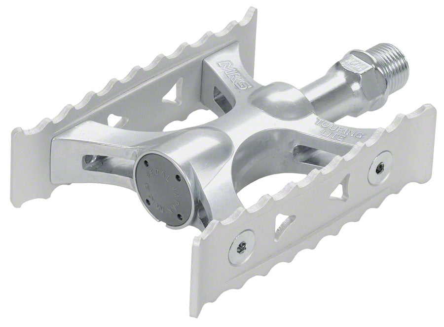 MKS Touring Lite Pedals - Platform Aluminum 9/16 Silver