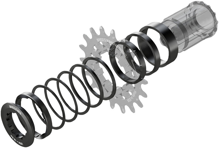 Wheels Manufacturing Solo-HG Single Speed Conversion Kit Bicycle Hubs