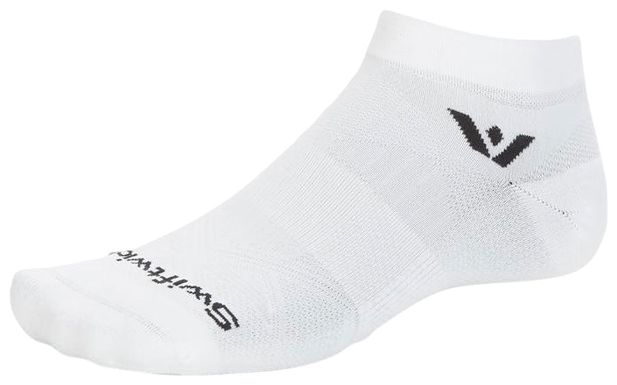 Swiftwick Aspire Ankle Socks - Circuit White XLarge