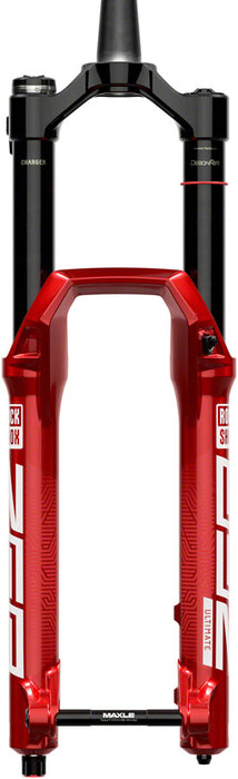 RockShox ZEB Ultimate Flight Attendant Charger 3.1 Suspension Fork - 29 170 mm 15 x 110 mm 44 mm Offset Electric Red A3