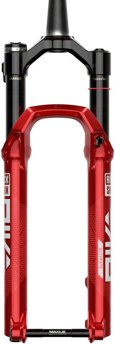 RockShox Pike Ultimate Flight Attendant Charger 3.1 Suspension Fork - 29 140 mm 15 x 110 mm 44 mm Offset Electric Red A3