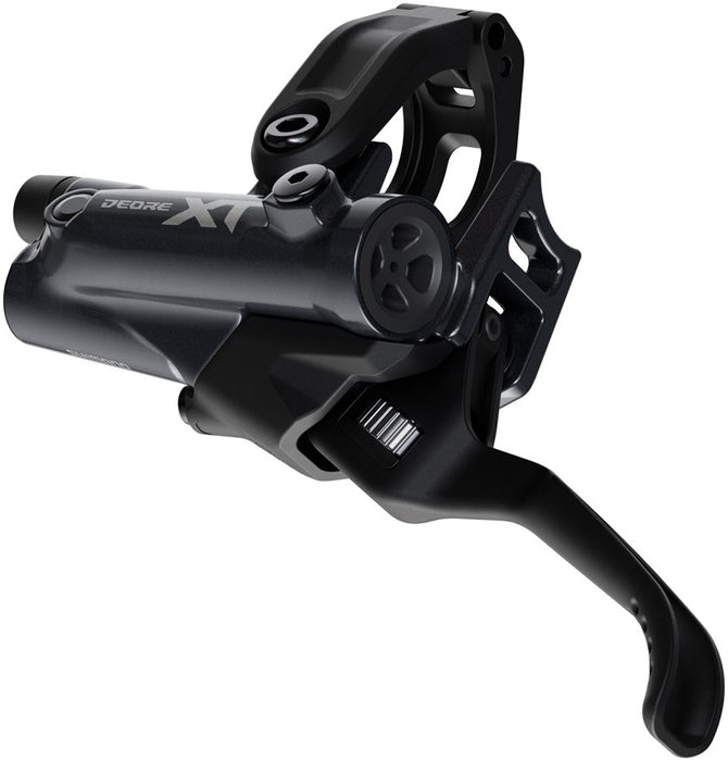 Shimano Deore XT M8200 Disc Brake and Lever - Left/Front Post Mount 2-Piston Caliper SM-BH90-SBM Hose Fin Metal Pads Black