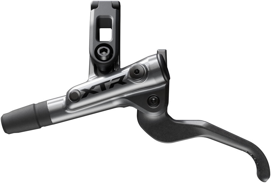 Shimano XTR M9200 XC Disc Brake and Lever - Left/Front  Post Mount 2-Piston Caliper SM-BH90-SS Hose Metal Pads Gray