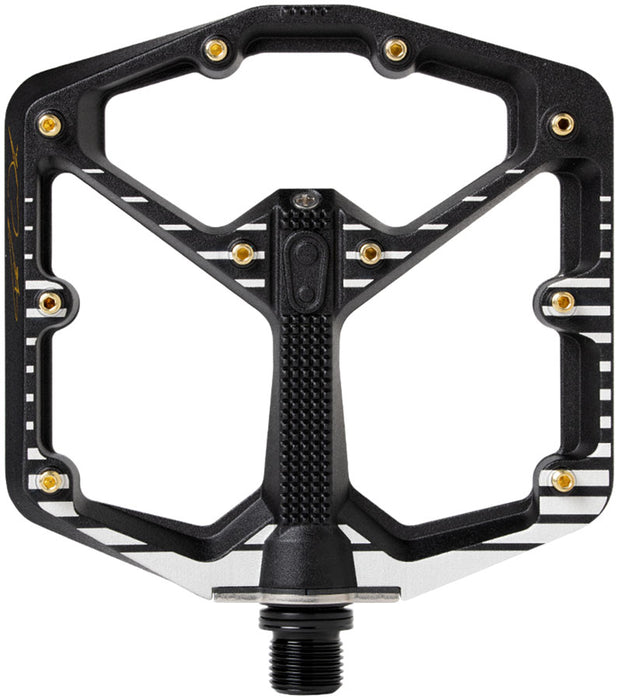 Crankbrothers Stamp 7 Fabio Wibmer Signature Edition Pedals - Platform Aluminum 9/16 Black Large