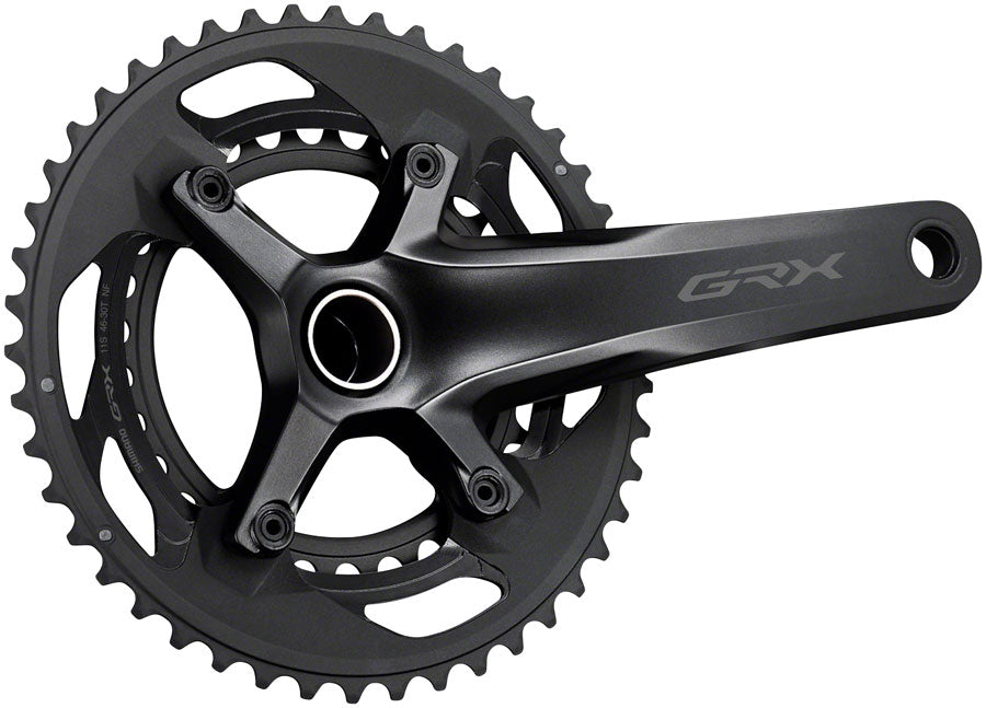 SHIMANO GRX FC-RX600-10 Crankset Black 165mm
