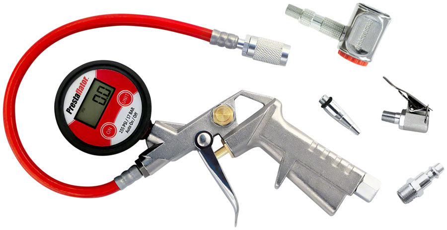 Prestacycle Prestaflator Pro Digital Inflation Tool Bicycle Mini Pumps