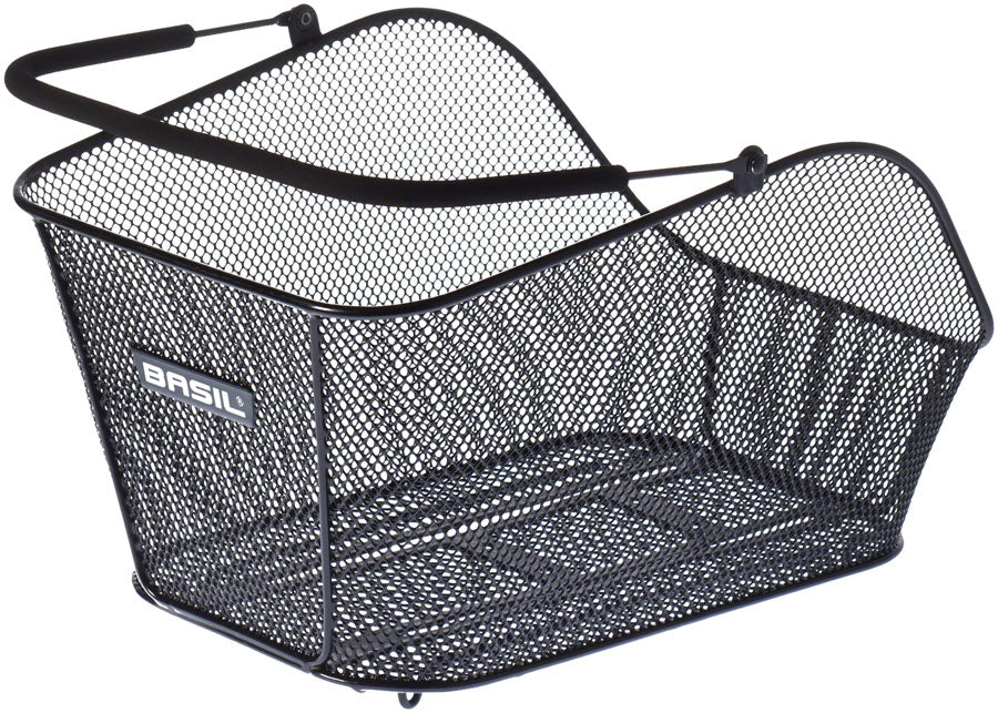 Basil Icon M NX System Rear Basket - Black