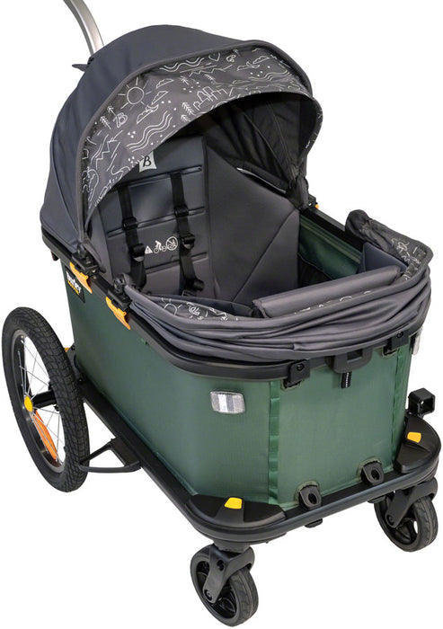 Burley Hopper Seat Insert and Sunshade