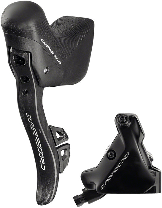 Campagnolo Super Record Ergopower Wireless Control Lever and Brake Caliper - Left/Front 12-Speed 140mm Hydraulic Disc Brake Caliper
