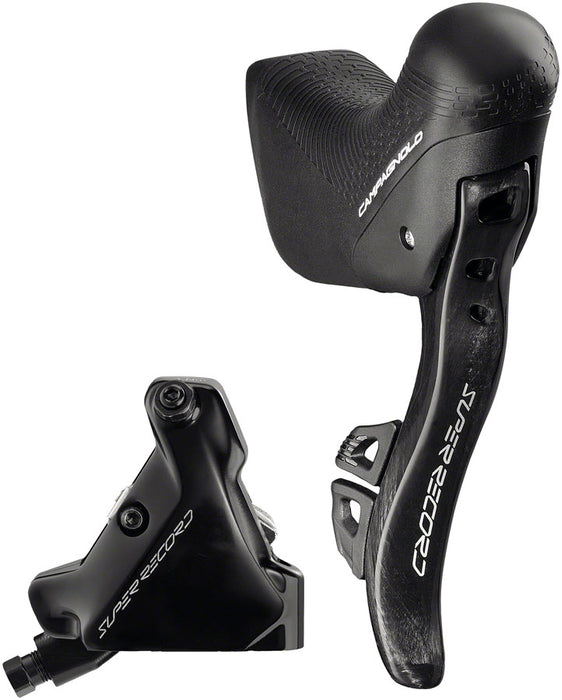Campagnolo Super Record Ergopower Wireless Control Lever and Brake Caliper - Right/Rear 12-Speed 140mm Hydraulic Disc Brake Caliper