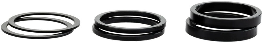 Cane Creek 30mm Bottom Bracket Spindle Spacer Kit - (2) 1mm (2) 2.5mm (2) 5mm