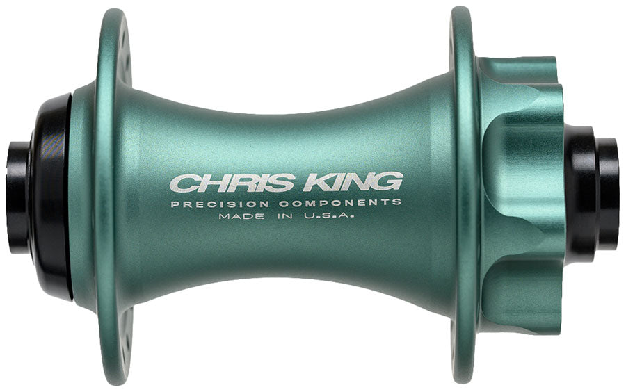 Chris King Boost Front Hub - 15 x 110mm 6-Bolt Matte Jade 28H