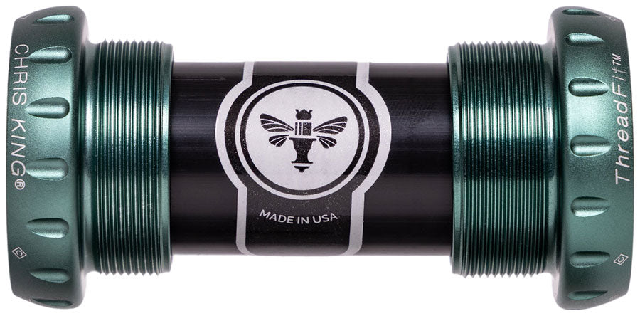 Chris King ThreadFit 24 Bottom Bracket - English Matte Jade
