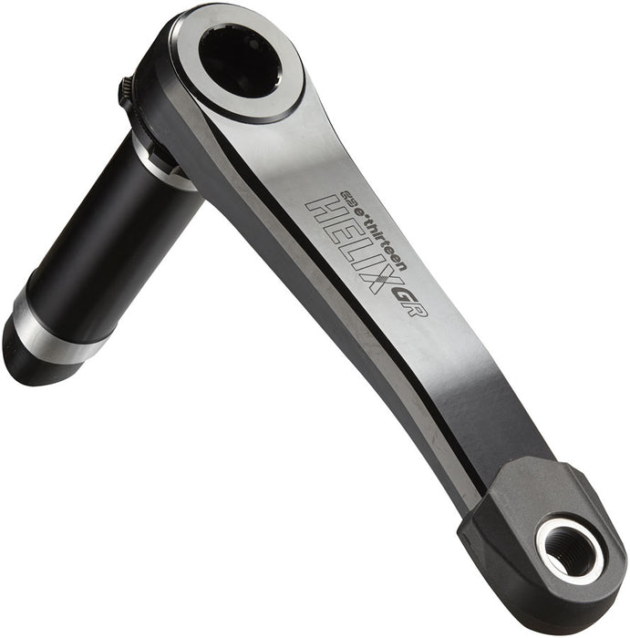 e*thirteen Helix Race GR Crankset - 160mm 73mm 30mm Spindle with e*thirteen P3 Connect Interface Black