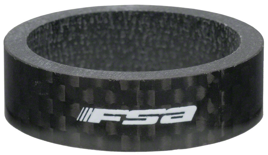 FSA Carbon Headset Spacer 1-1/8 x 10mm with Logo