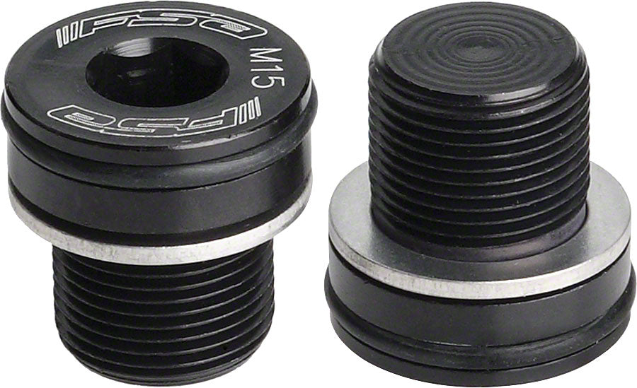 FSA M15 Capless Alloy Crank Bolts Black/Silver