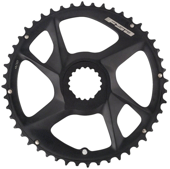 Full Speed Ahead Energy Modular Direct Mount Chainring - 46t Outer Ring FSA Direct Mount For use with 30t Inner Ring Black