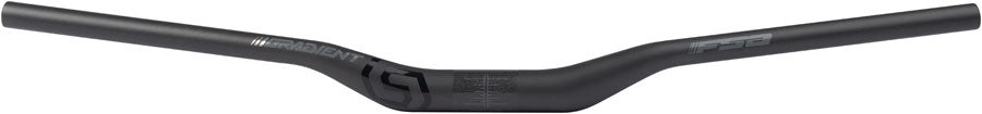 Full Speed Ahead Gradient Carbon Riser Handlebar - Carbon 35mm Clamp 30mm Rise 800mm Black