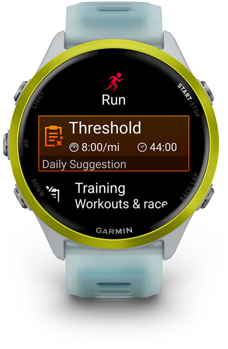Garmin Forerunner 570 SmartWatch - 47mm Whitestone/Amp Yellow