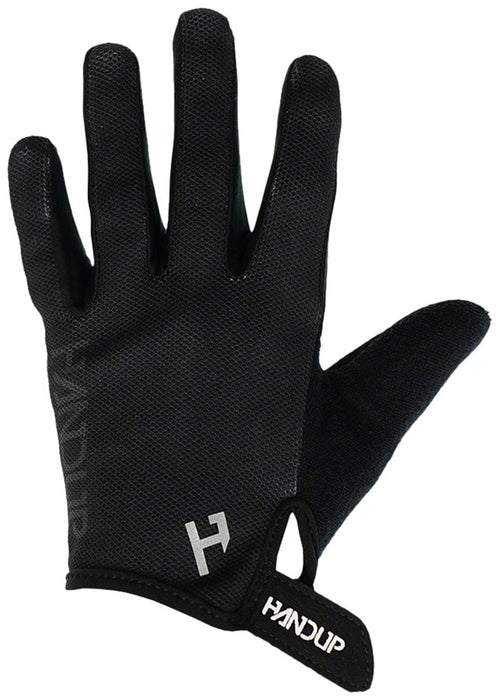 Handup Youth Gloves - Pure Black Large