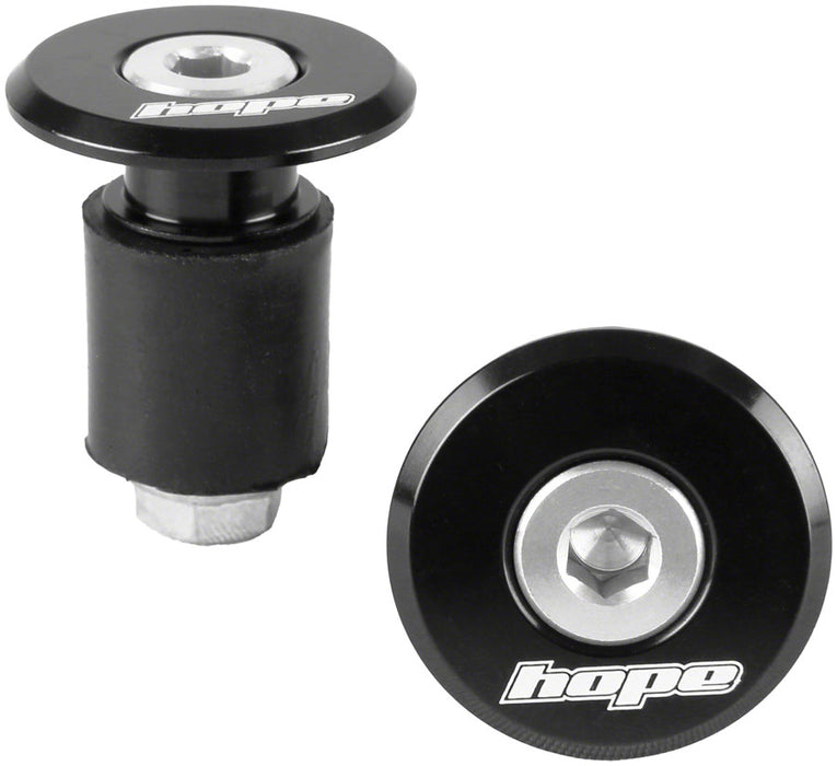 Hope Grip Doctor Bar End Plugs Black