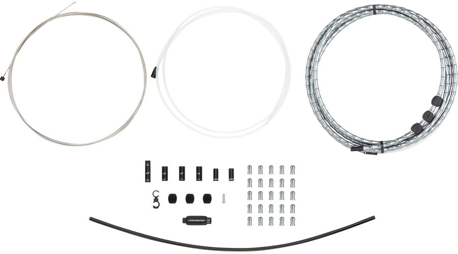 Jagwire 1x Elite Link Shift Cable Kit SRAM/Shimano with Polished Ultra-Slick Cable Ltd. Gray