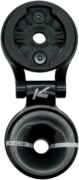 K-Edge Garmin Race Stem Mount with Cap - Black