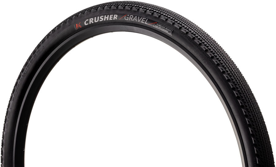 Kenda Crusher Tire - 700 x 35 Tubeless Folding Black Race Pace
