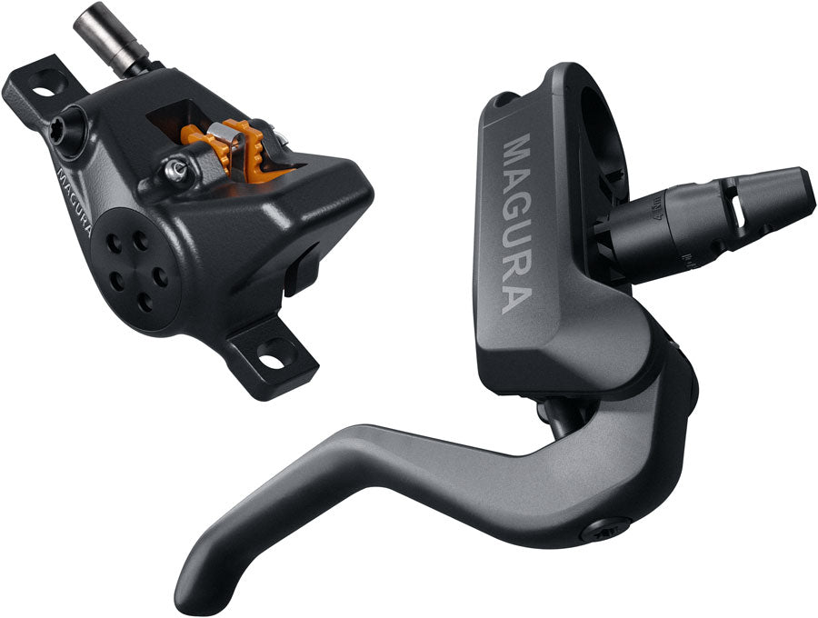 Magura MT A2 Disc Brake and Lever - Rear/Right Post Mount 2-Piston Caliper Black