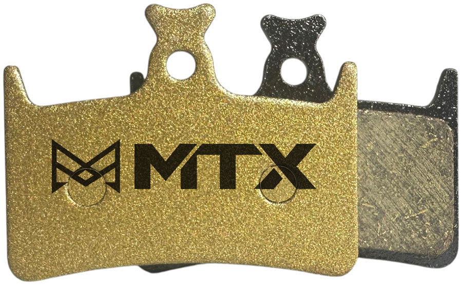 MTX Gold Label HD Disc Brake Pads - Ceramic/Kevlar Compound Hope Tech 3 and Tech 4 E4 and RX4 4-Piston Single Set