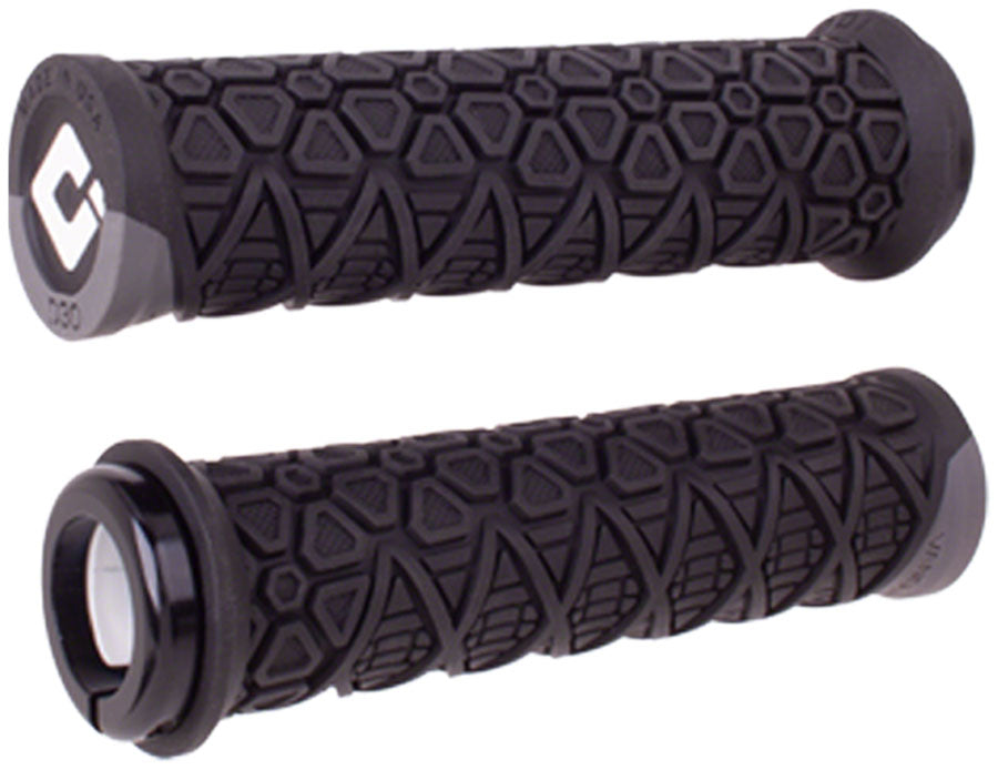 ODI Vanquish Grips - Black/Graphite Lock-On