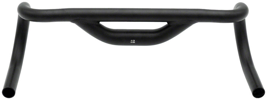 Redshift Sports Top Shelf Low Flare Road Drop Handlebar - Aluminum 31.8mm 50cm 50mm Rise Black