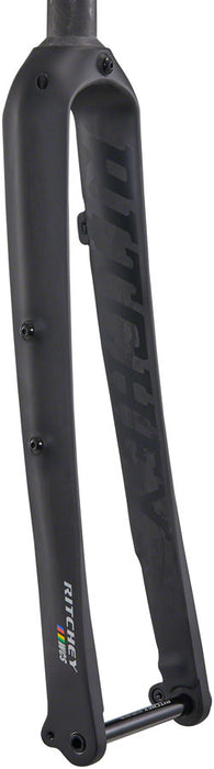 Ritchey WCS Carbon Brevet Road Fork - 700 12 x 100mm Thru-Axle Straight Steerer Flat Mount Matte Carbon