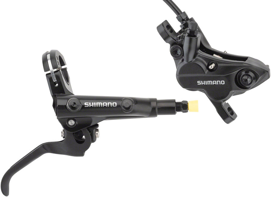 Shimano Deore BL-MT501/BR-MT520 Disc Brake and Lever - Rear Hydraulic Post Mount Black