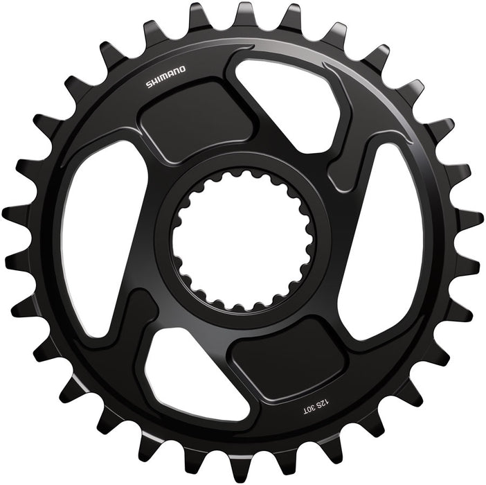 Shimano Deore XT SM-CRM86 1x Direct Mount Chainring - 30t Shimano Direct Mount For 12-Speed HG+ Chain Fits FC-M8200 Crank Black