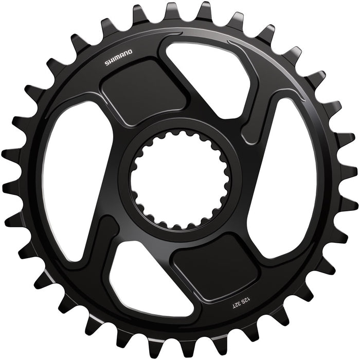 Shimano Deore XT SM-CRM86 1x Direct Mount Chainring - 32t Shimano Direct Mount For 12-Speed HG+ Chain Fits FC-M8200 Crank Black