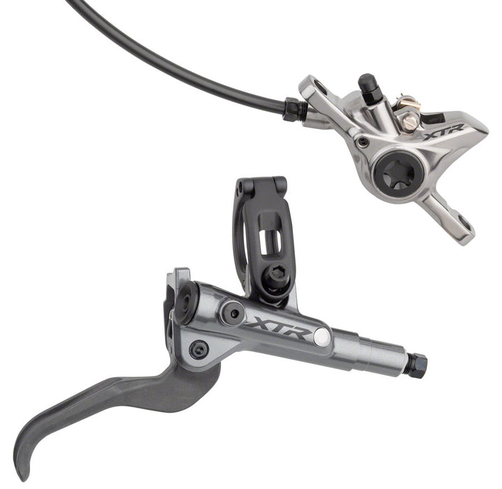 Shimano XTR BL-M9100/BR-M9100 Disc Brake and Lever - Front Hydraulic Post Mount Gray