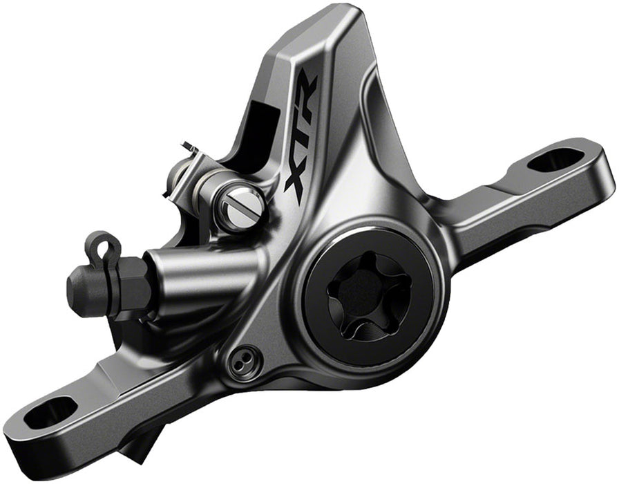 Shimano XTR BR-M9100 Disc Brake Caliper - Front or Rear Post Mount 2-Piston Includes Metallic Pads