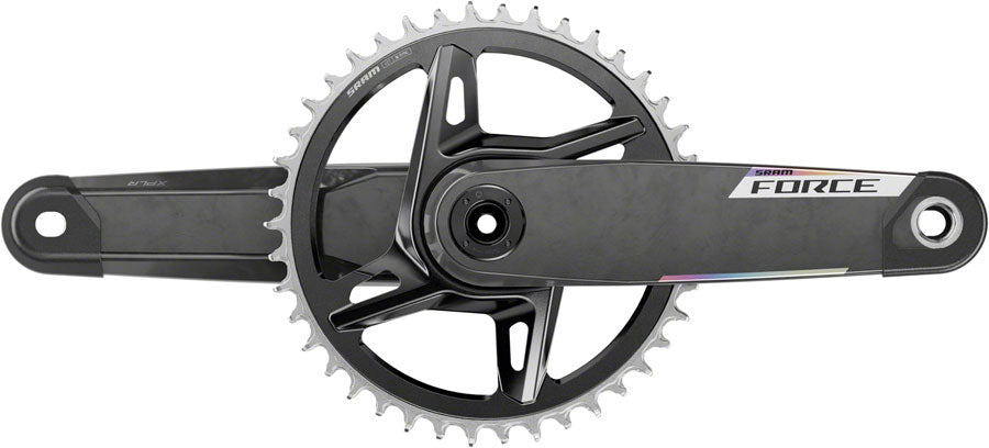 SRAM Force 1x XPLR Wide Crankset - 165mm 12/13-Speed 42t 8-Bolt Direct Mount DUB Spindle Carbon E1