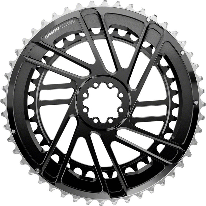 SRAM Force 2x Chainring Kit - 46/33t 2x12-Speed 8-Bolt Direct Mount Black E1