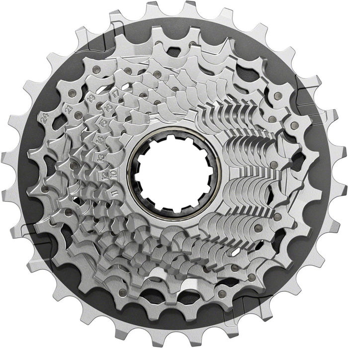 SRAM Force XG-1270 Cassette - 12-Speed 10-28t Silver For XDR Driver Body E1