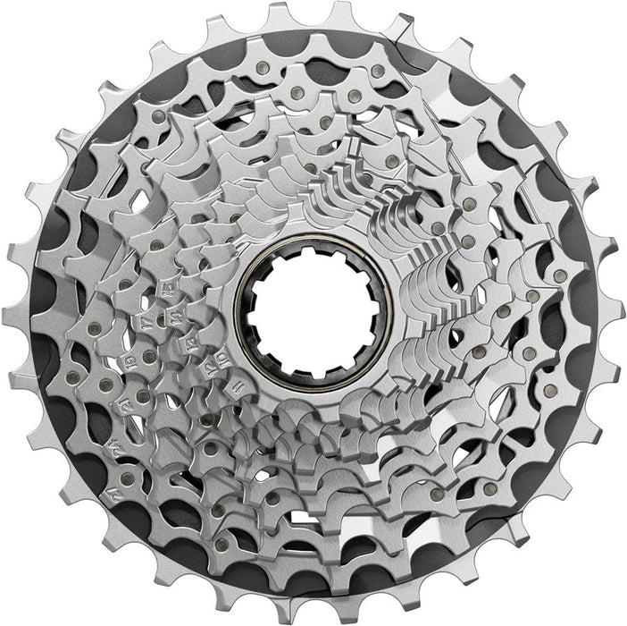 SRAM Force XG-1270 - 12-Speed Silver For XDR Driver Body E1 Bicycle Cassettes