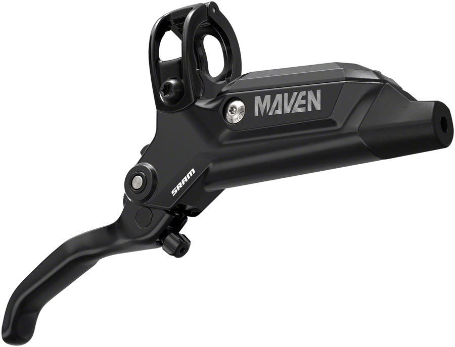 SRAM Maven Base Disc Brake and Lever - Front 950mm Hose Post Mount 4-Piston Aluminum Lever SS Hardware Diffusion Black A1